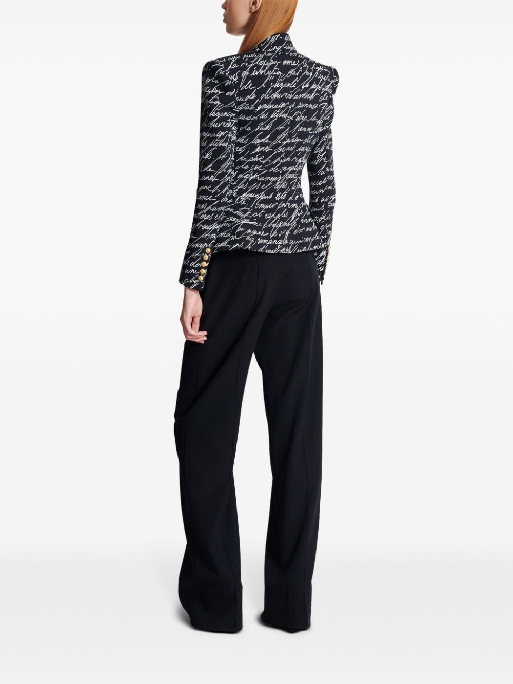 Love Letter tailored jacket - 4