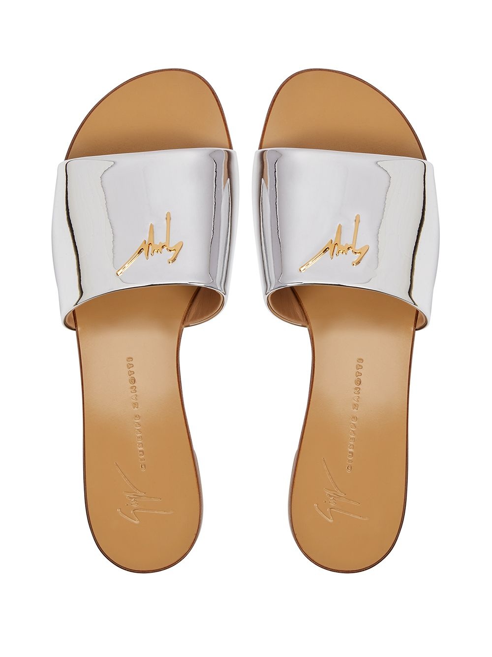 Shirley metallic sandals - 4