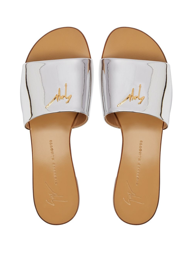 Shirley metallic sandals 4