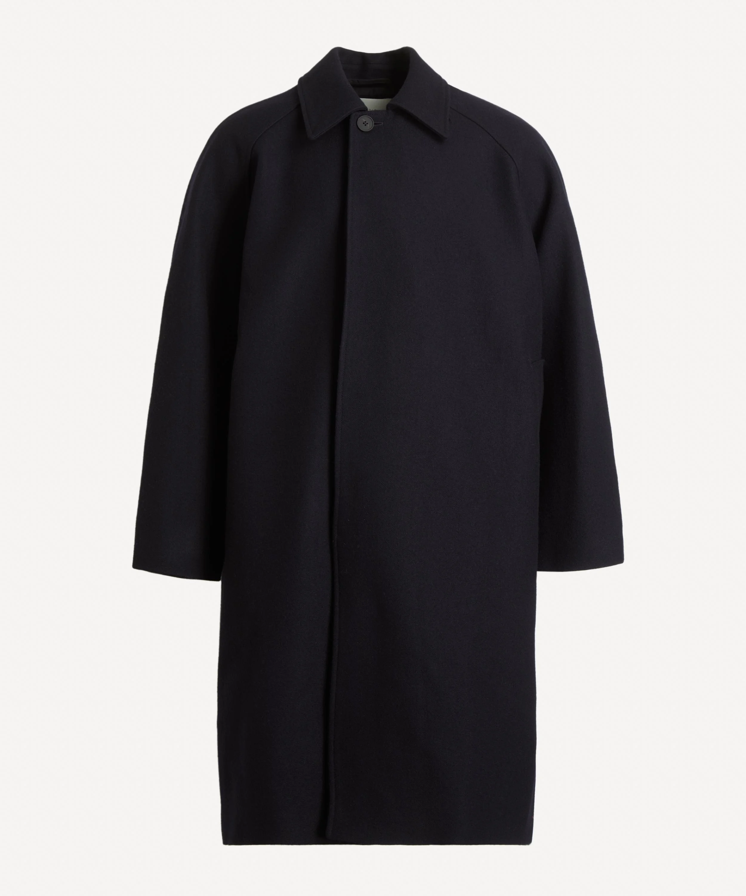 Raglan Wool Coat - 1