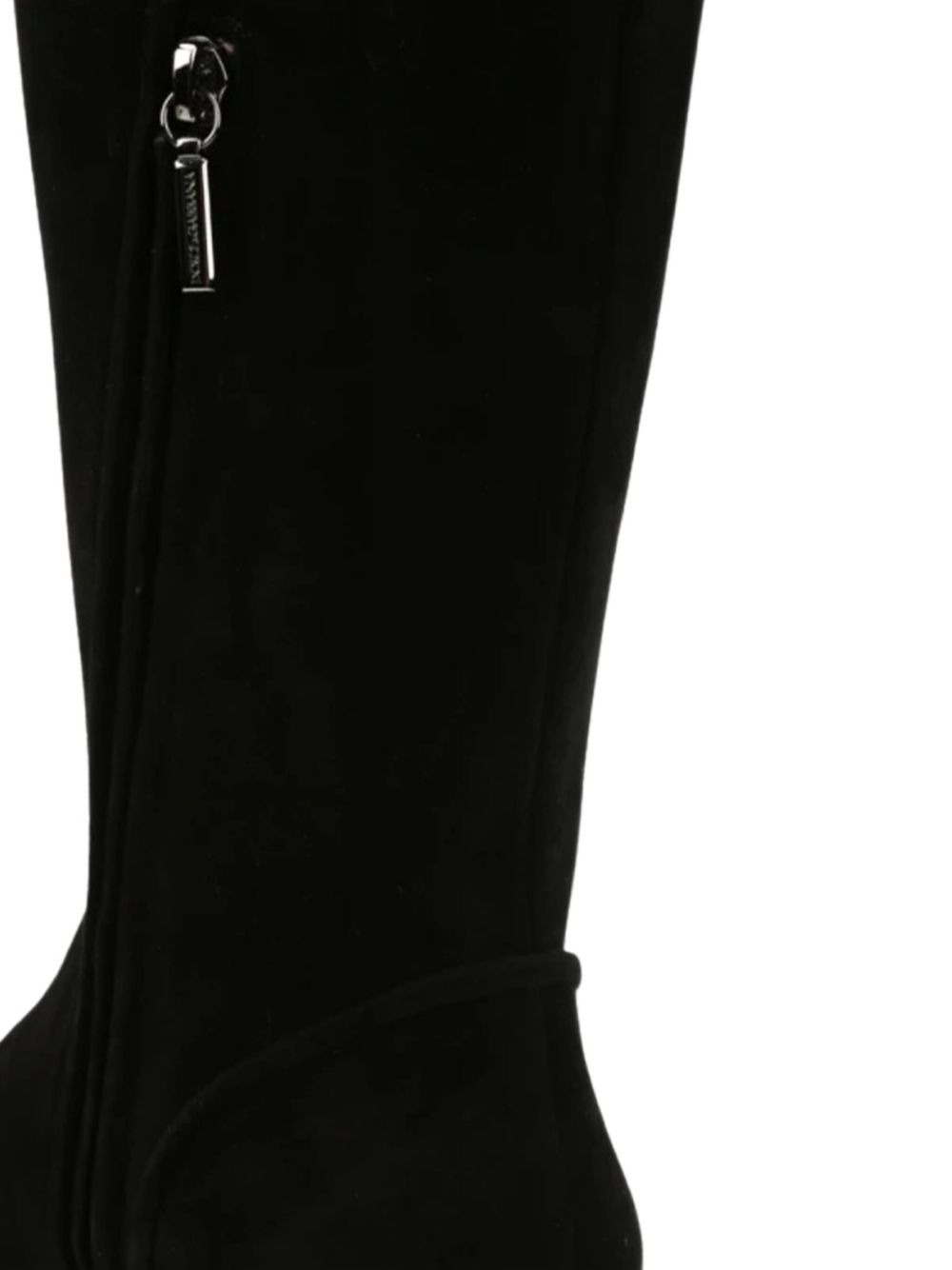 buckle-fastening suede boots - 3
