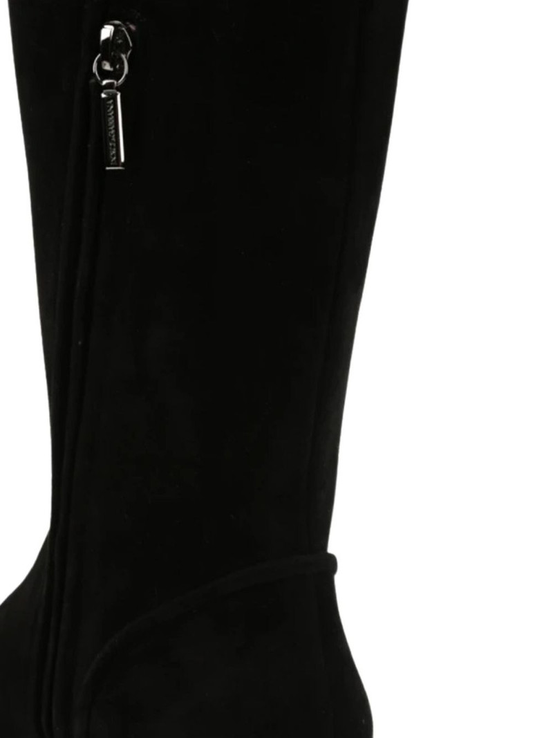buckle-fastening suede boots 3