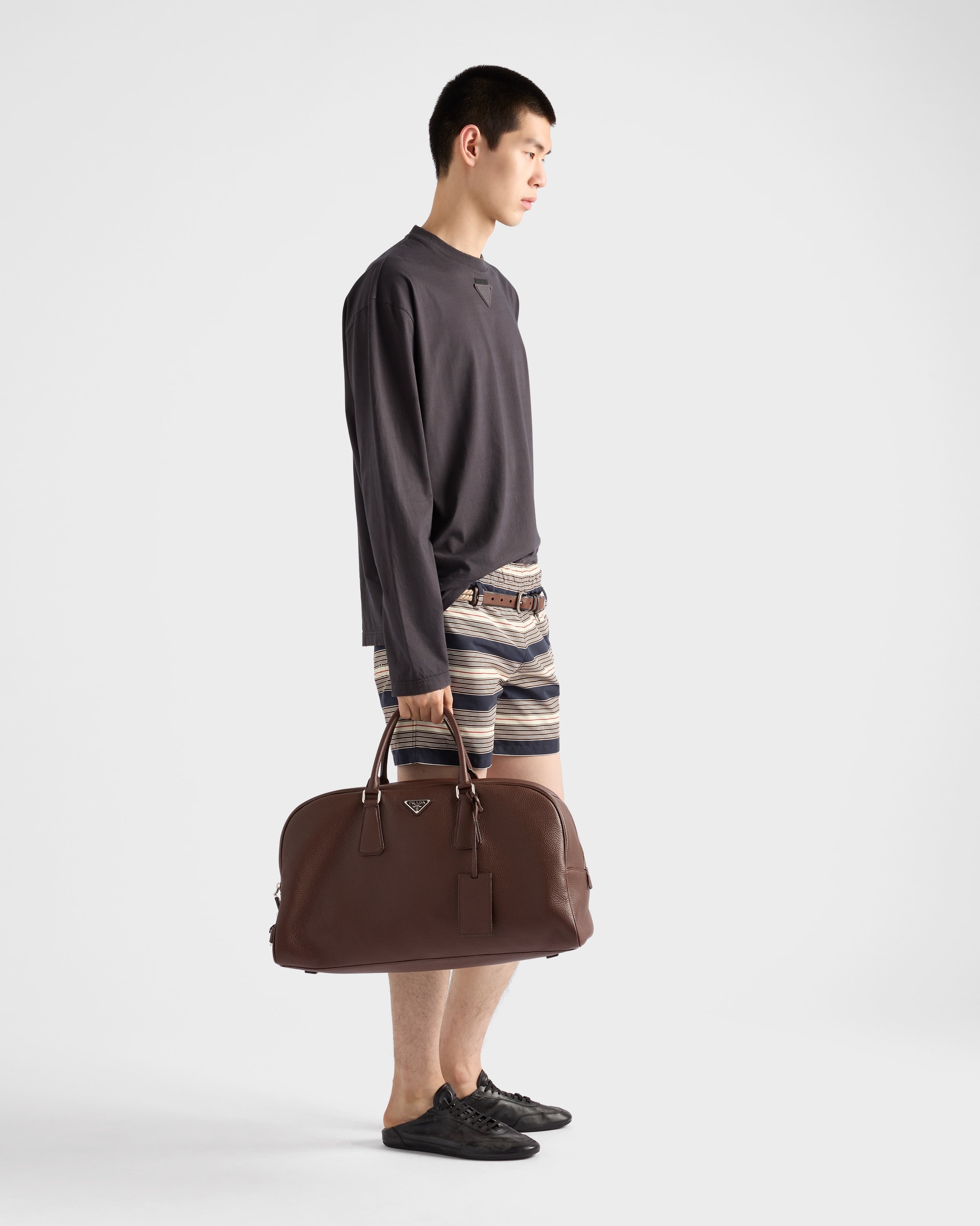 Leather duffle bag - 2