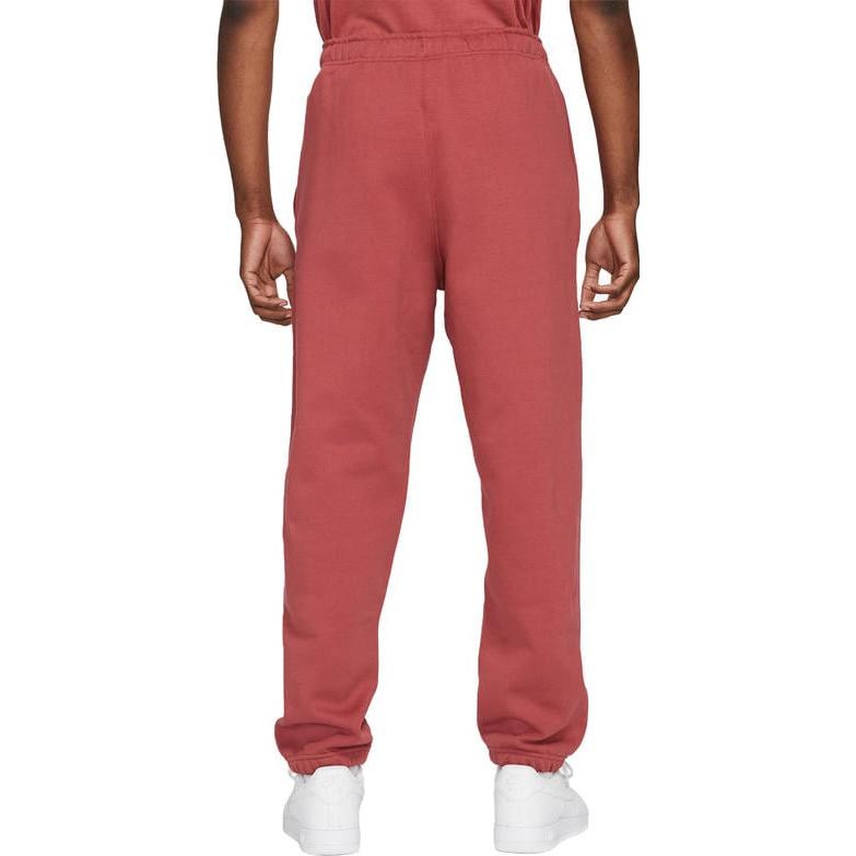 Men's Nike Solid Color Fleece Lined Bundle Feet Casual Sports Pants/Trousers/Joggers Red CW5460-661 - 4