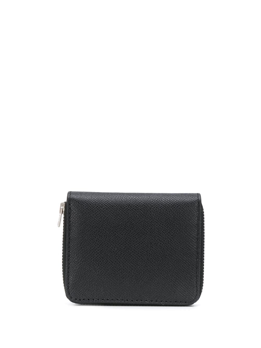 zip-around leather wallet - 2