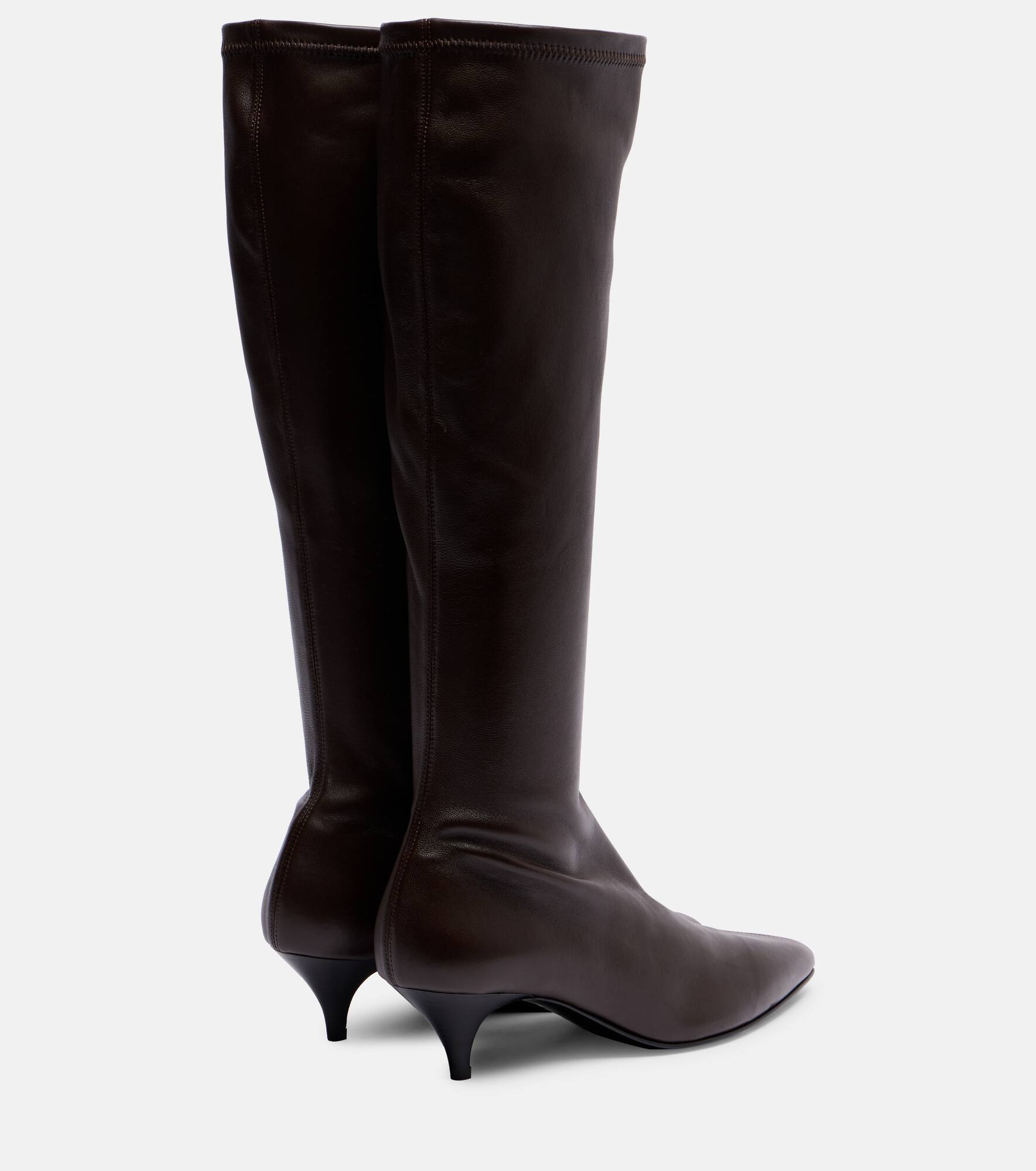Oscar 60 leather knee-high boots - 2
