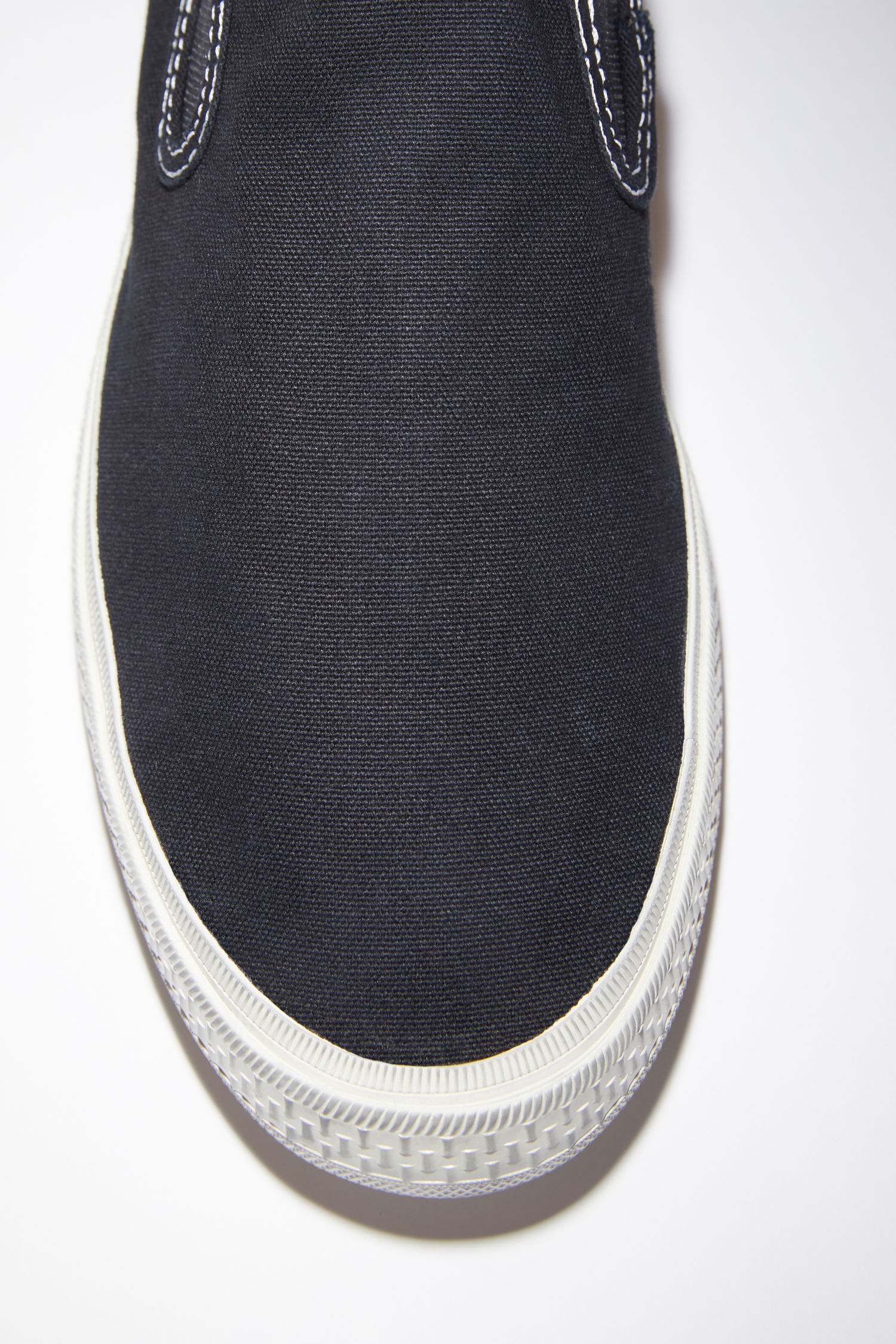 Slip on sneakers - Black/off white - 6