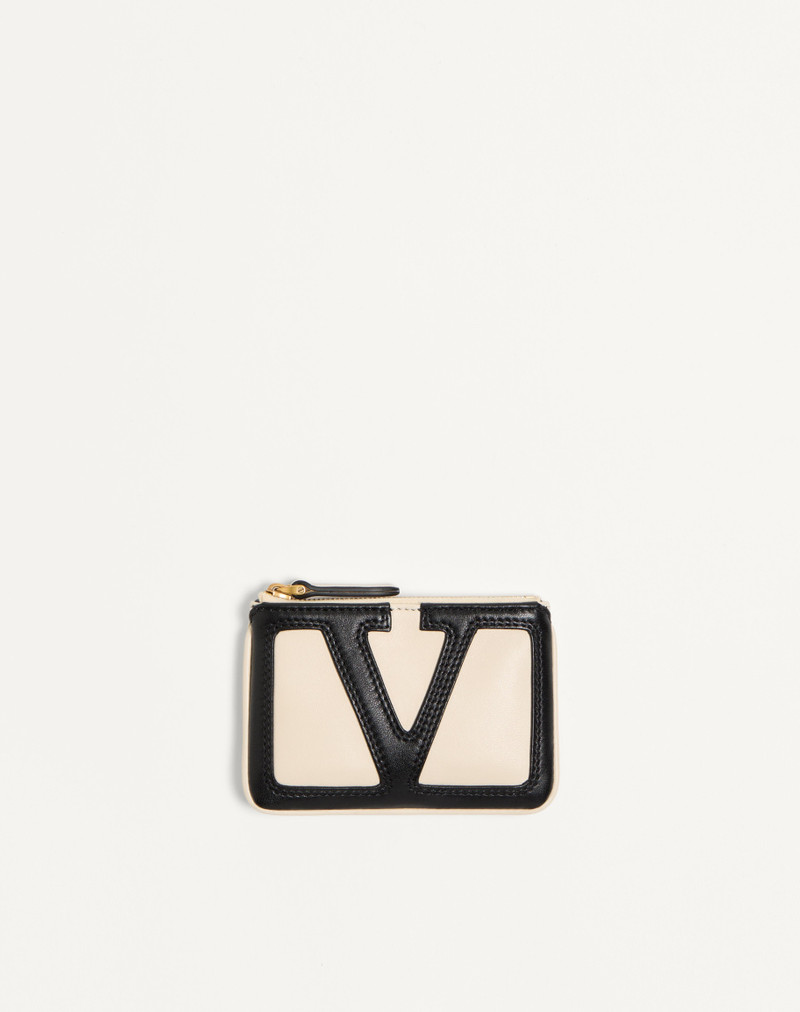 VALENTINO GARAVANI VIVA SUPERSTAR NAPPA LEATHER KEY RING 1