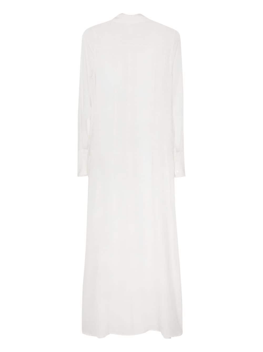 ワンピース AMI PARIS CHALK CREPE SHIRT DRESS Ami Paris Chalk crepe shirt dress | The Fashion Square