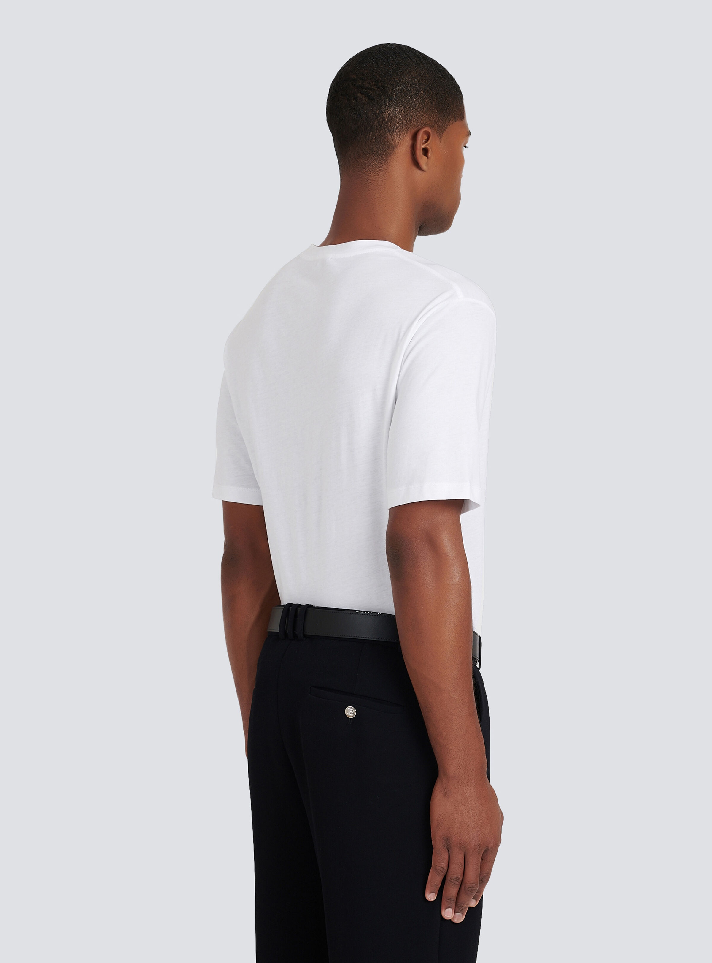 Smooth leather B-Belt - 5