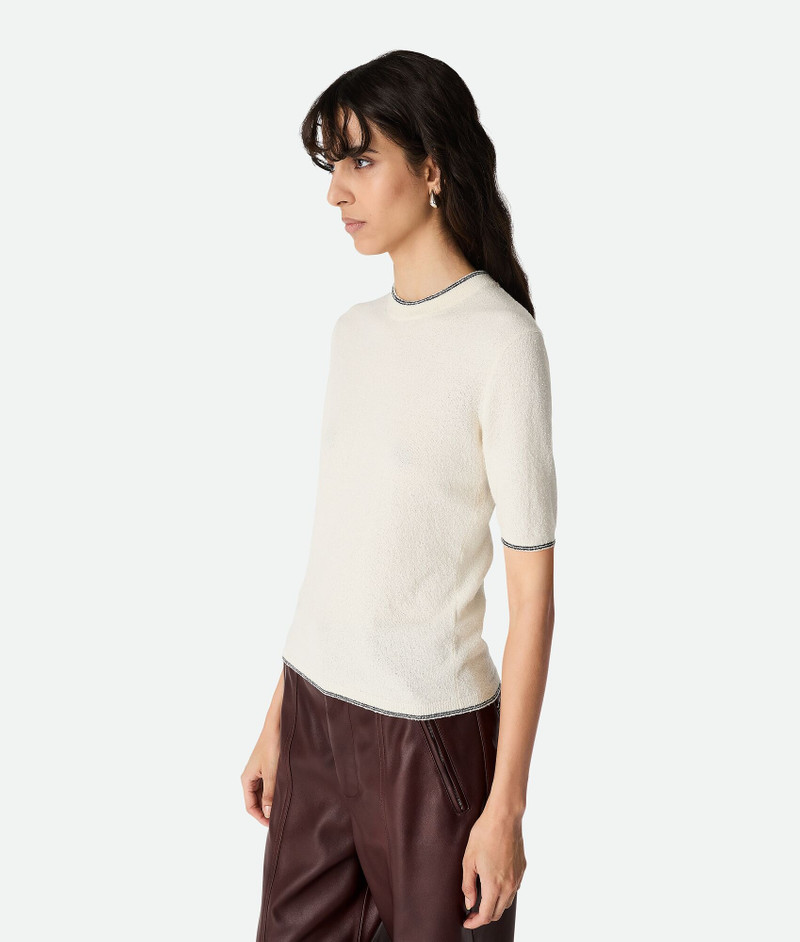 Bottega Veneta Cotton Bouclé Top outlook