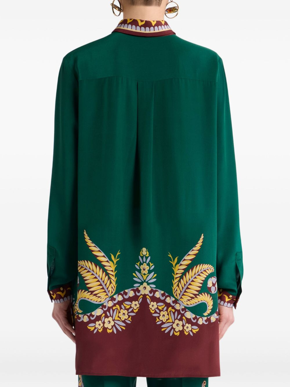 paisley-print shirt - 4