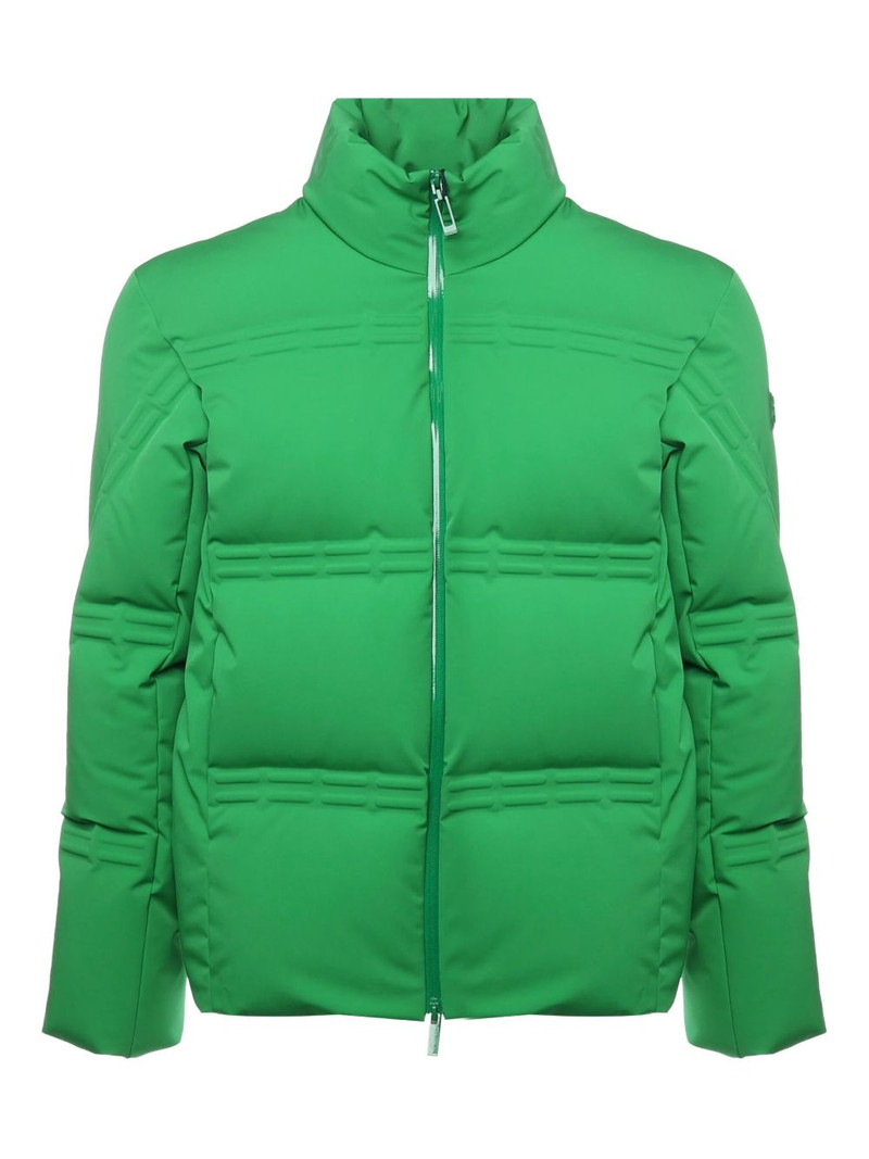zip-up padded coat 1