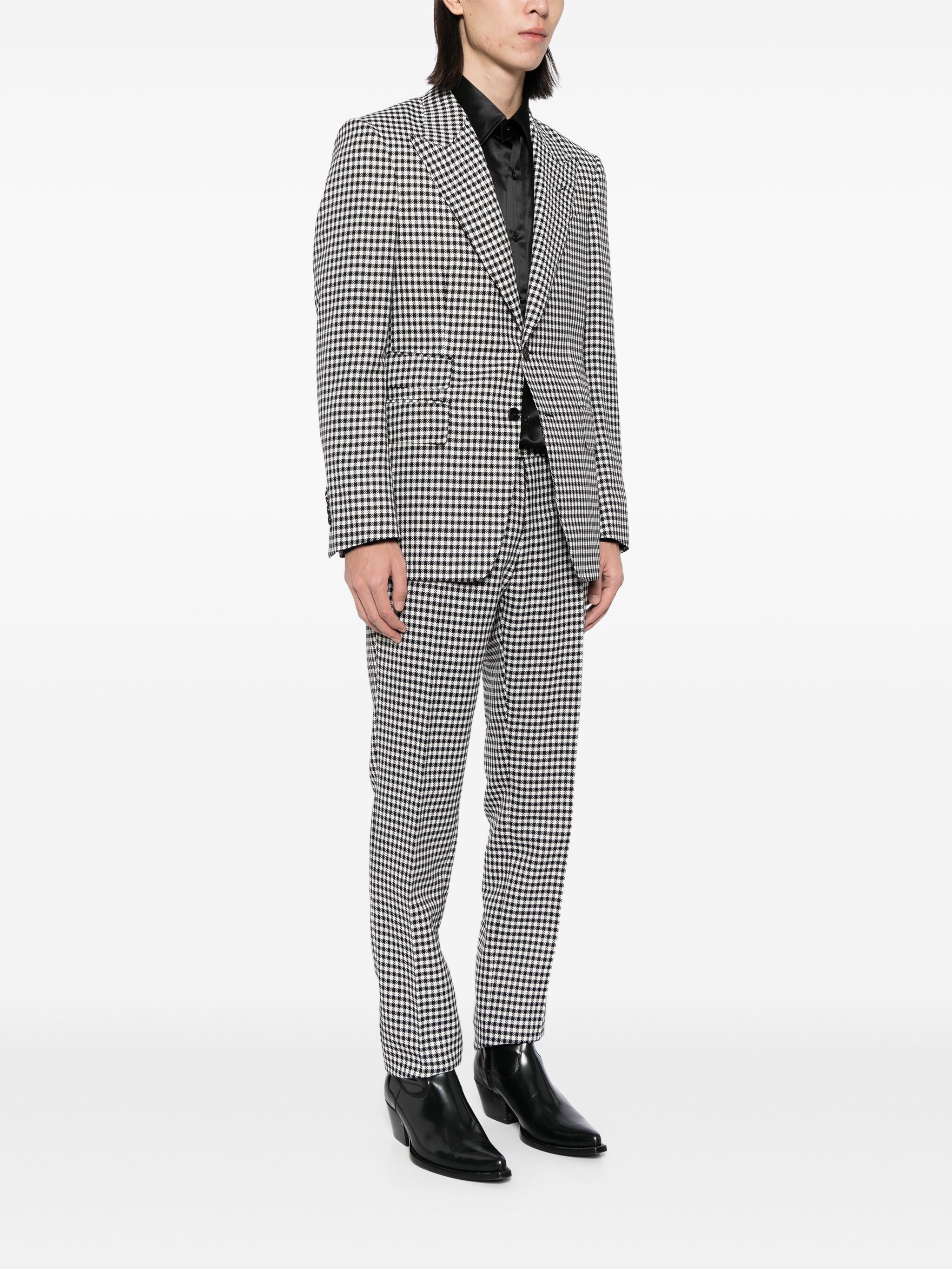 Check Suit Set - 3