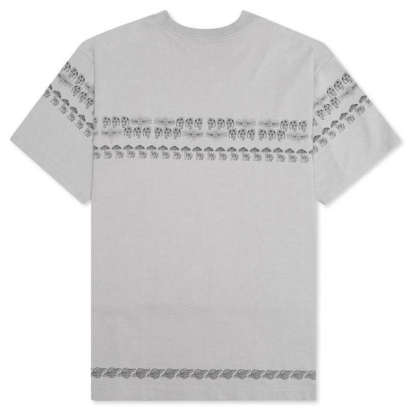 NEIGHBORHOOD NEIGHBORHOOD X DR. WOO C-CREW T-SHIRT - GREY outlook