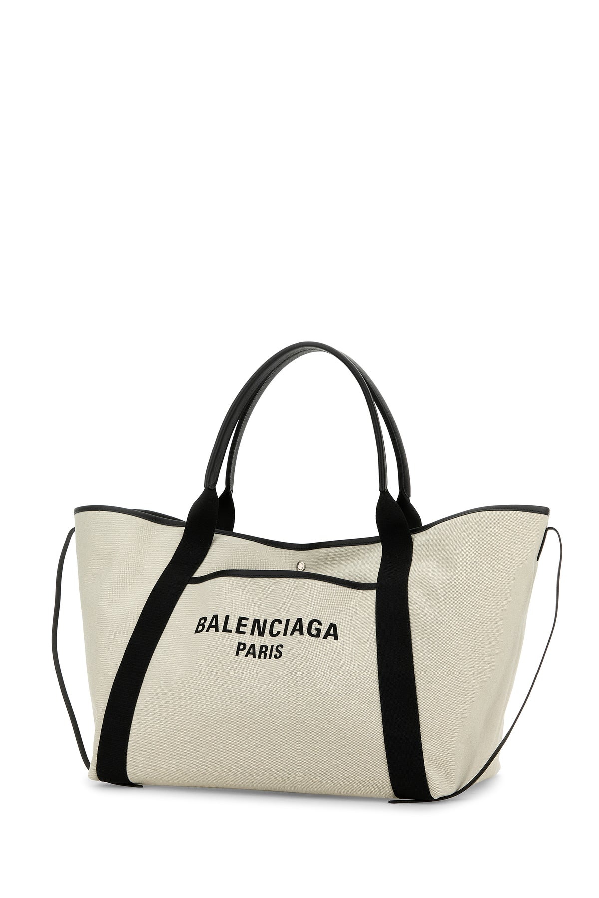 Sand canvas large Biarritz shopping bag - 2