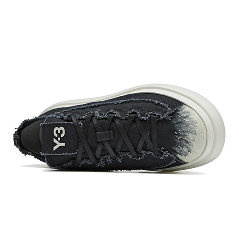 adidas Y-3 Nizza Low 'Worn-In - Black Off White' IF7790 - 3