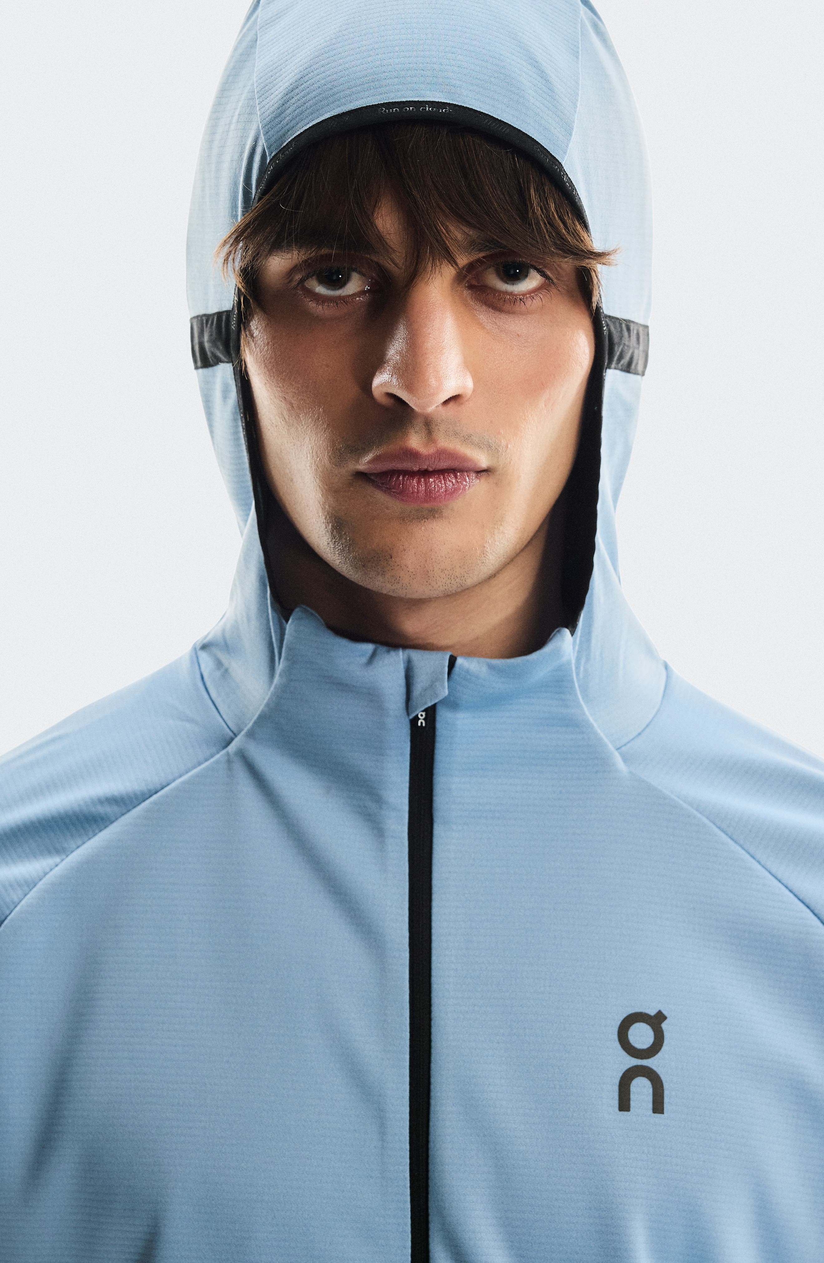 On Climate Zip Hoodie in Chambray at Nordstrom - 8
