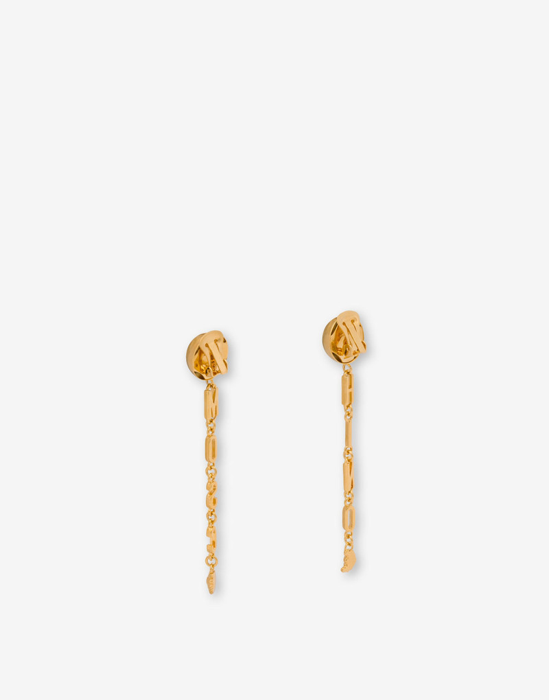 Moschino METAL DROP EARRINGS outlook