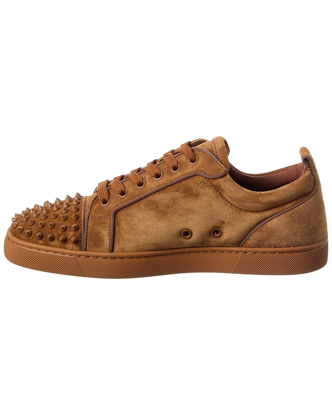 Christian Louboutin Louis Junior Spikes Suede Sneaker - 2