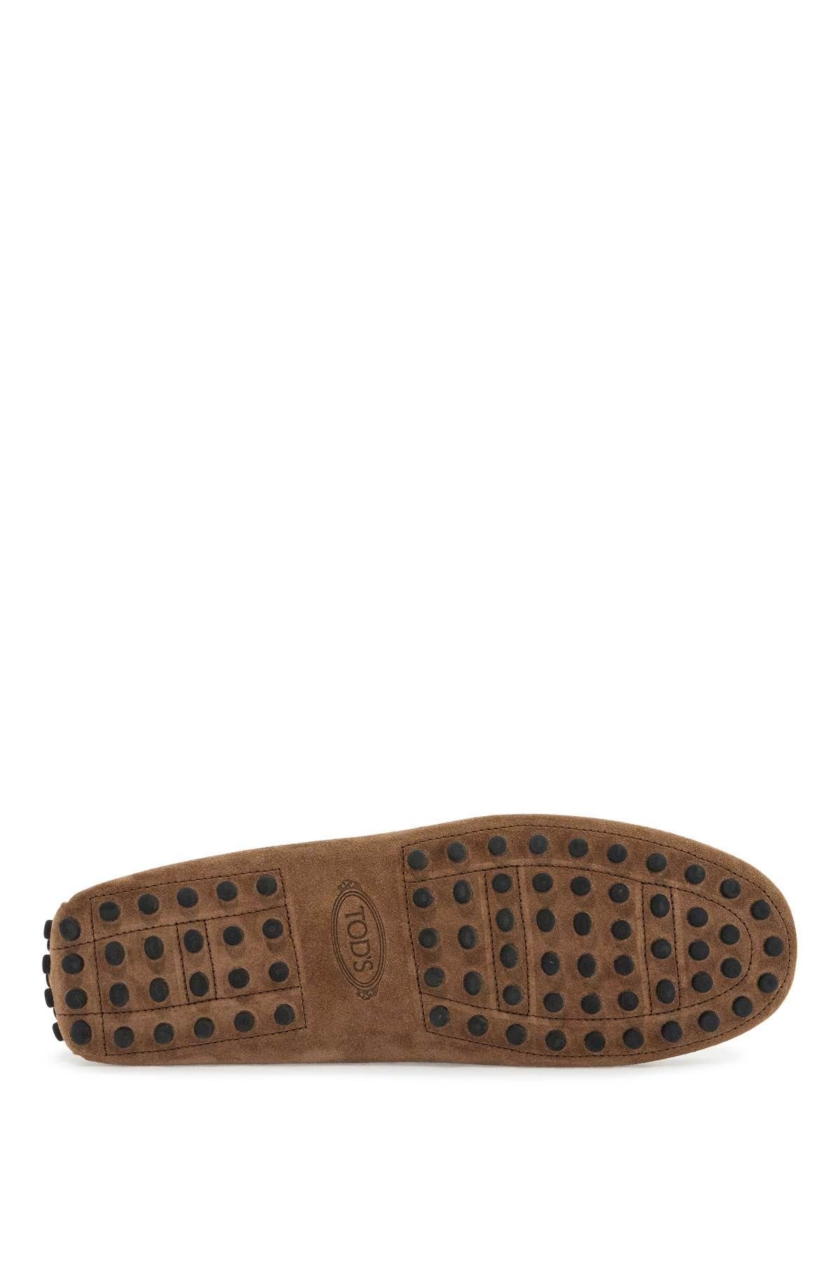 LIGHT WALNUT LEATHER DRIVING MOCCASIN - 5