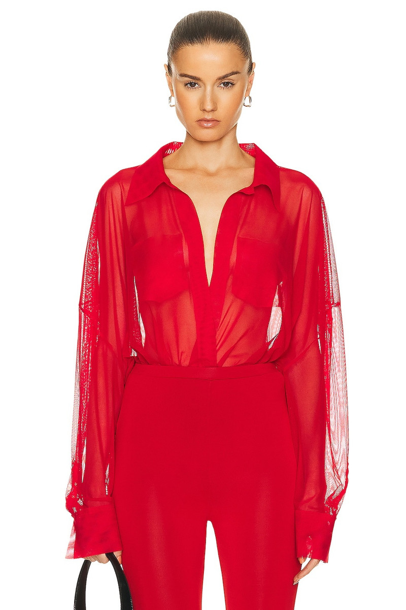 Super Oversized Boyfriend Shirt Bodysuit 1