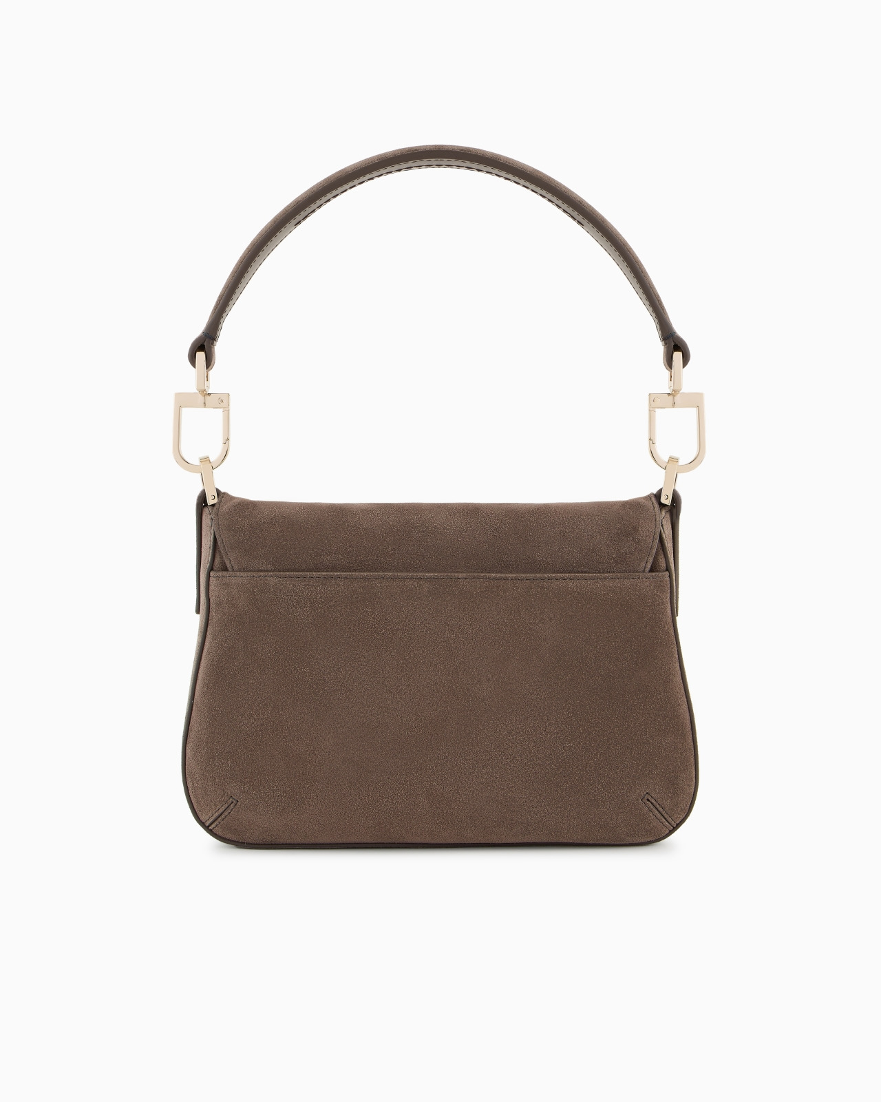 SMALL LA PRIMA SOFT SUEDE HANDBAG - 3
