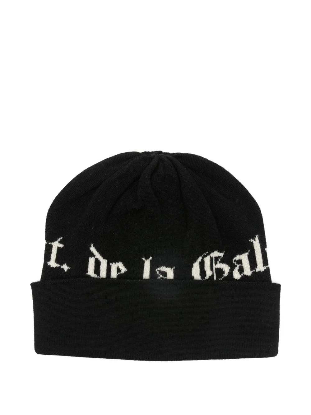 lettering beanie hat - 1
