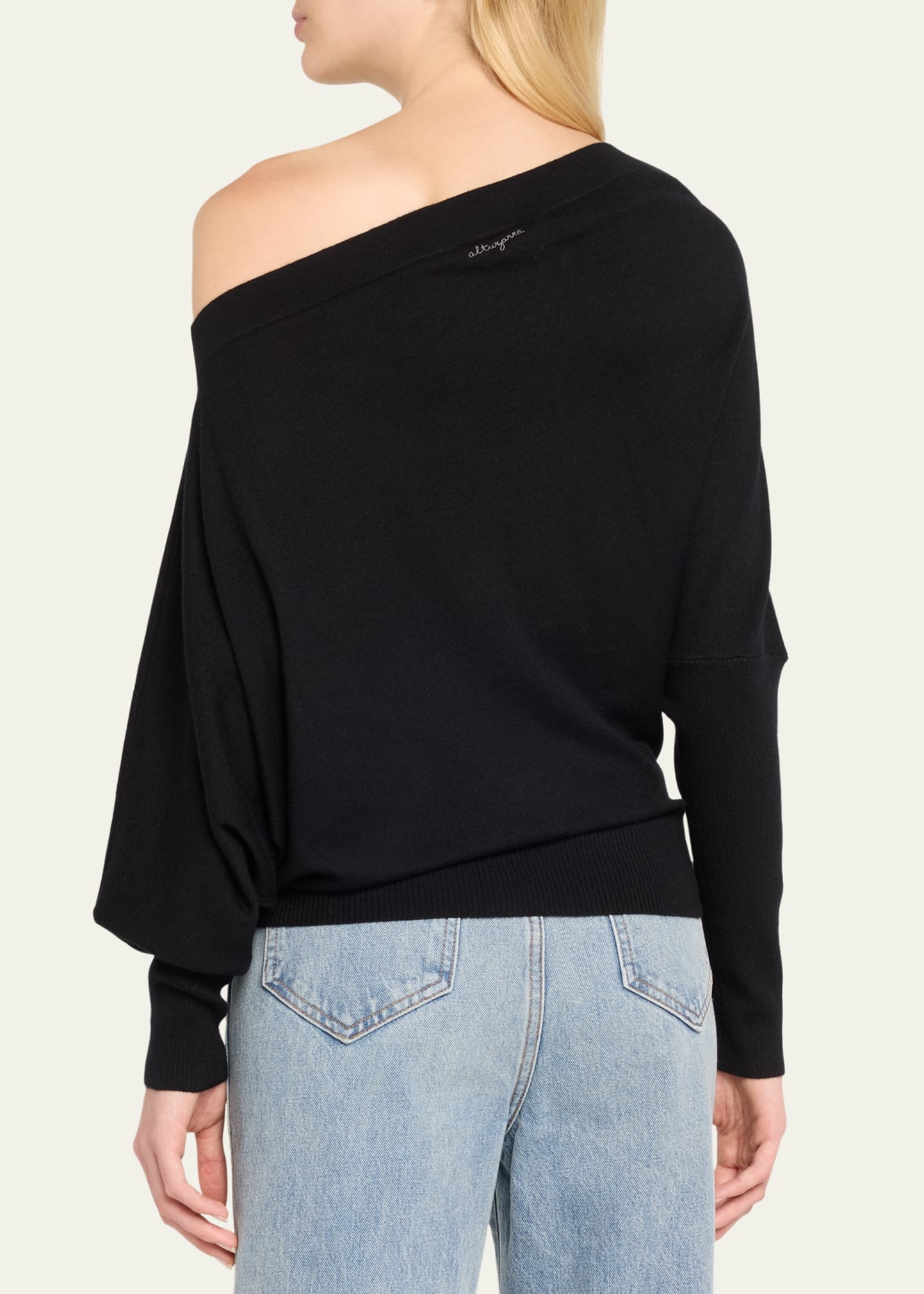Grainge Cashmere Off-Shoulder Sweater - 3