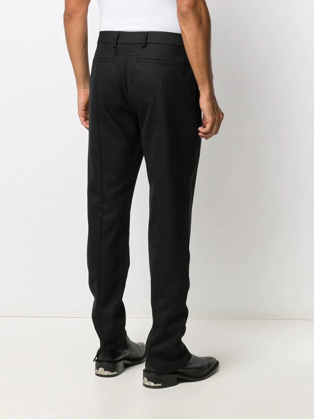 buckled tailored trousers - 4