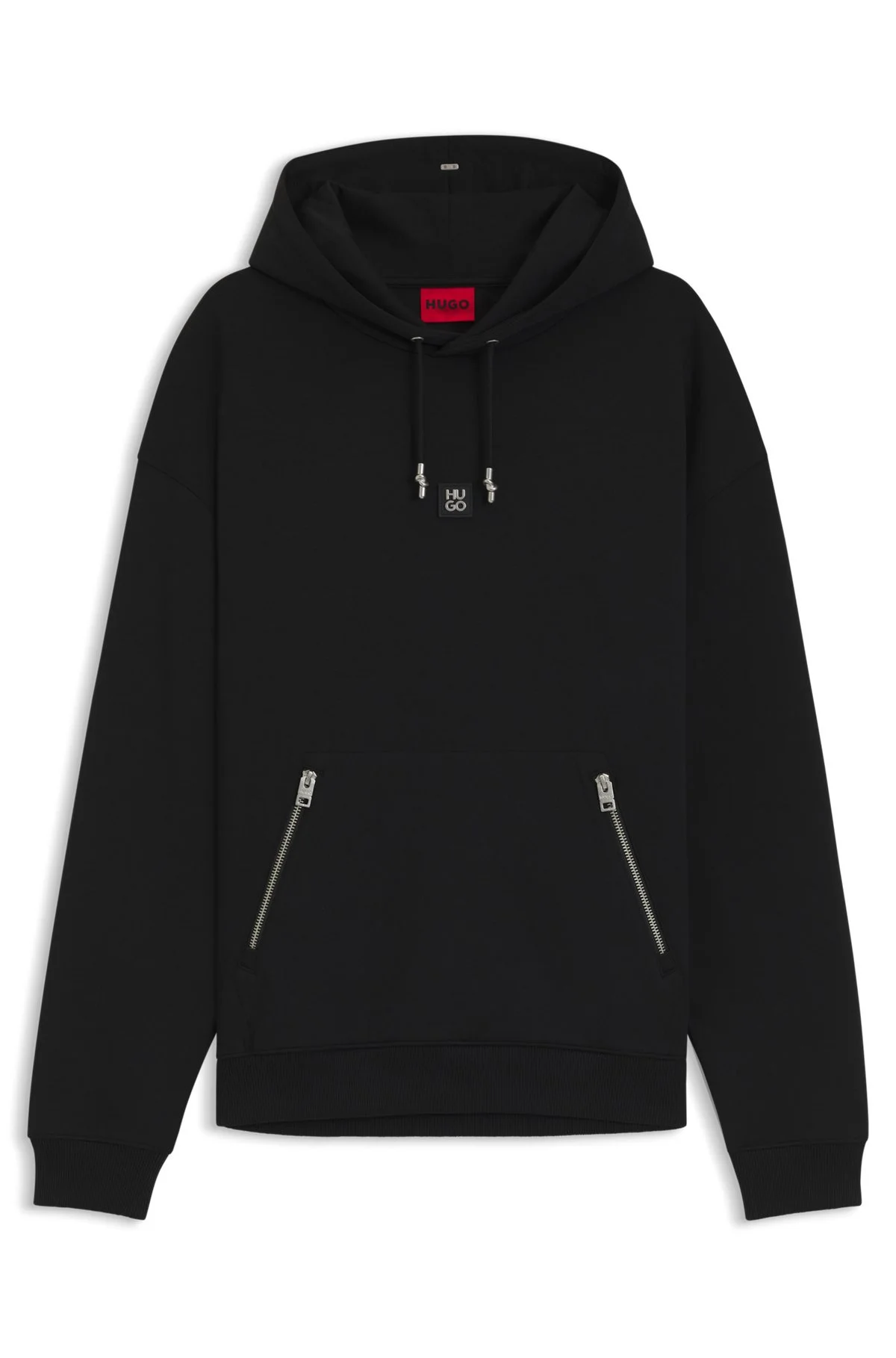 HOODIE WITH STACKED LOGO - 1