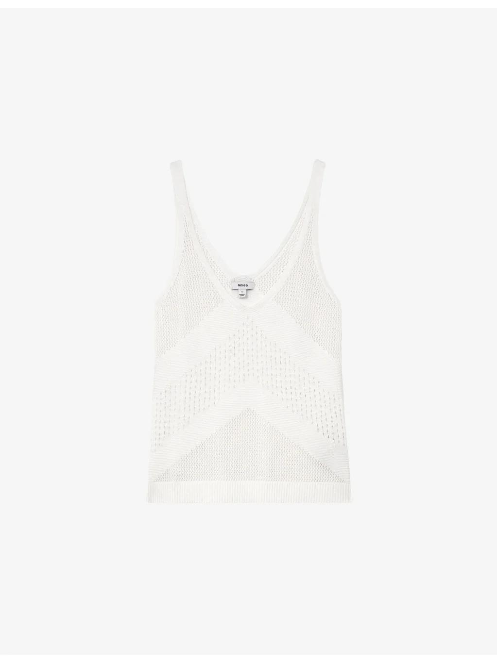 Hester Scoop-Neck Knitted Vest Top - 1
