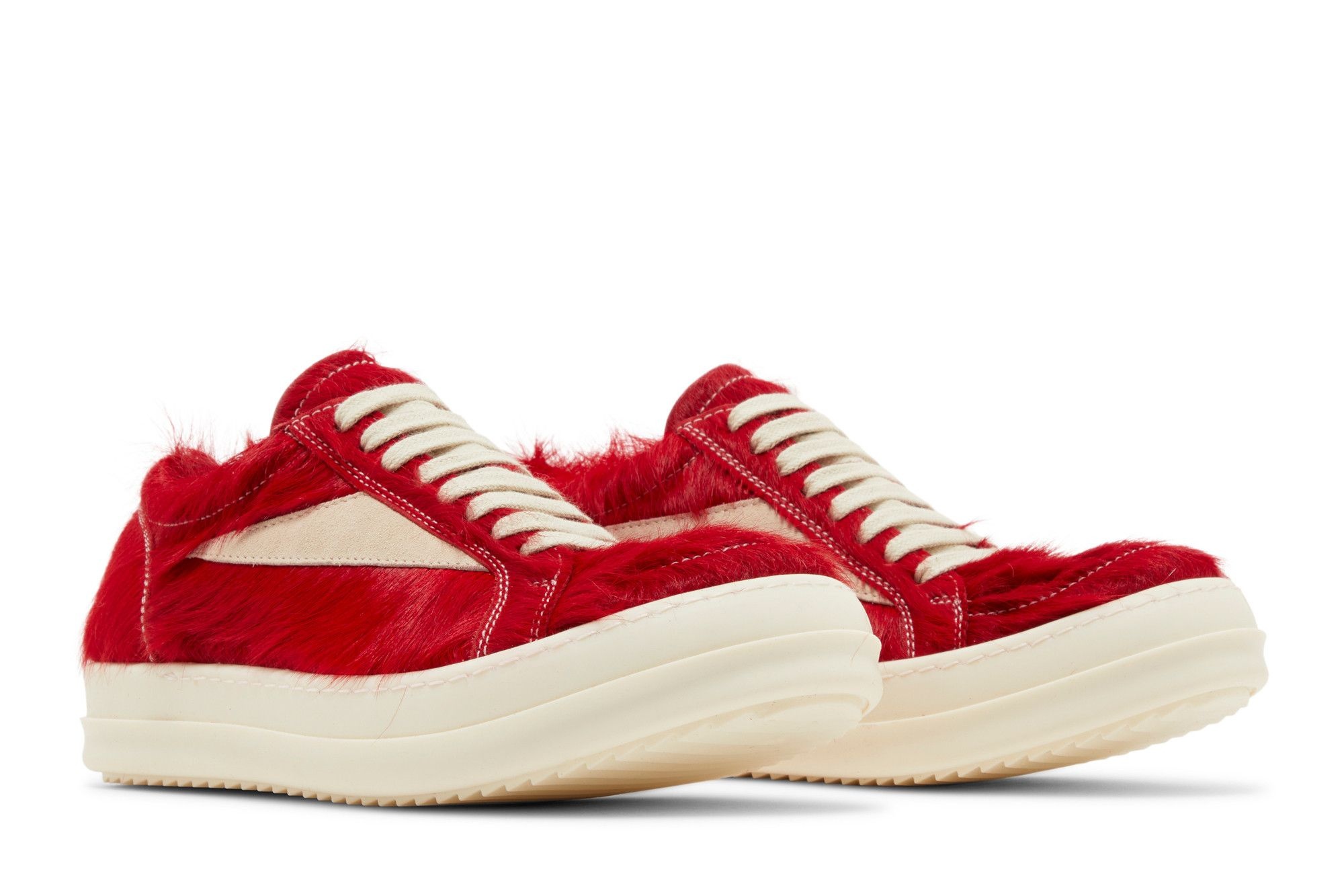 Rick Owens Wmns Pelliccia Vintage Low 'Cardinal Red' - 8