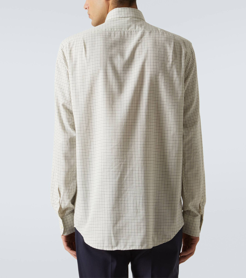 Checked cotton shirt 4