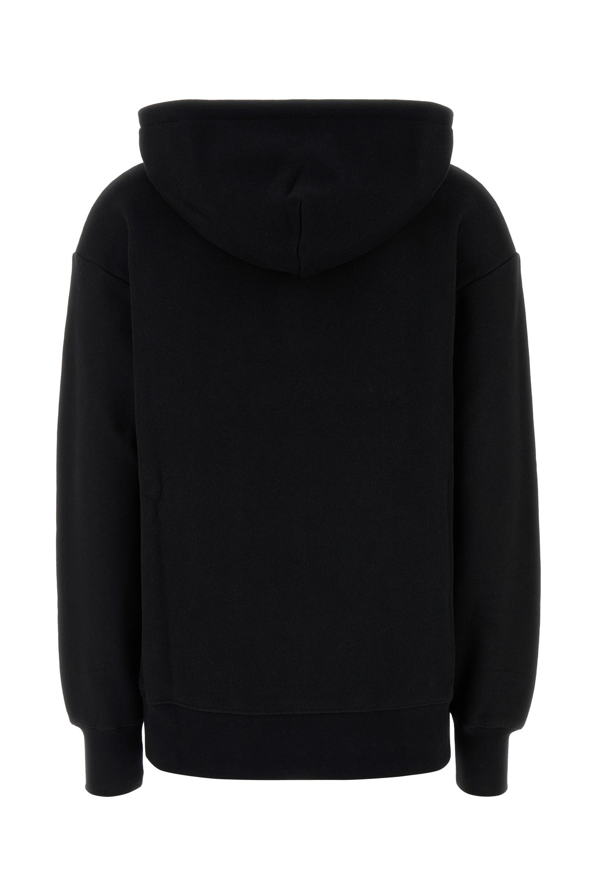 Black cotton sweatshirt - 2