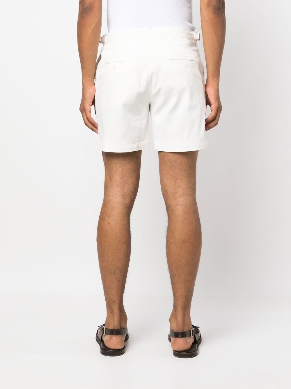 Bulldog mid-rise chino shorts - 4