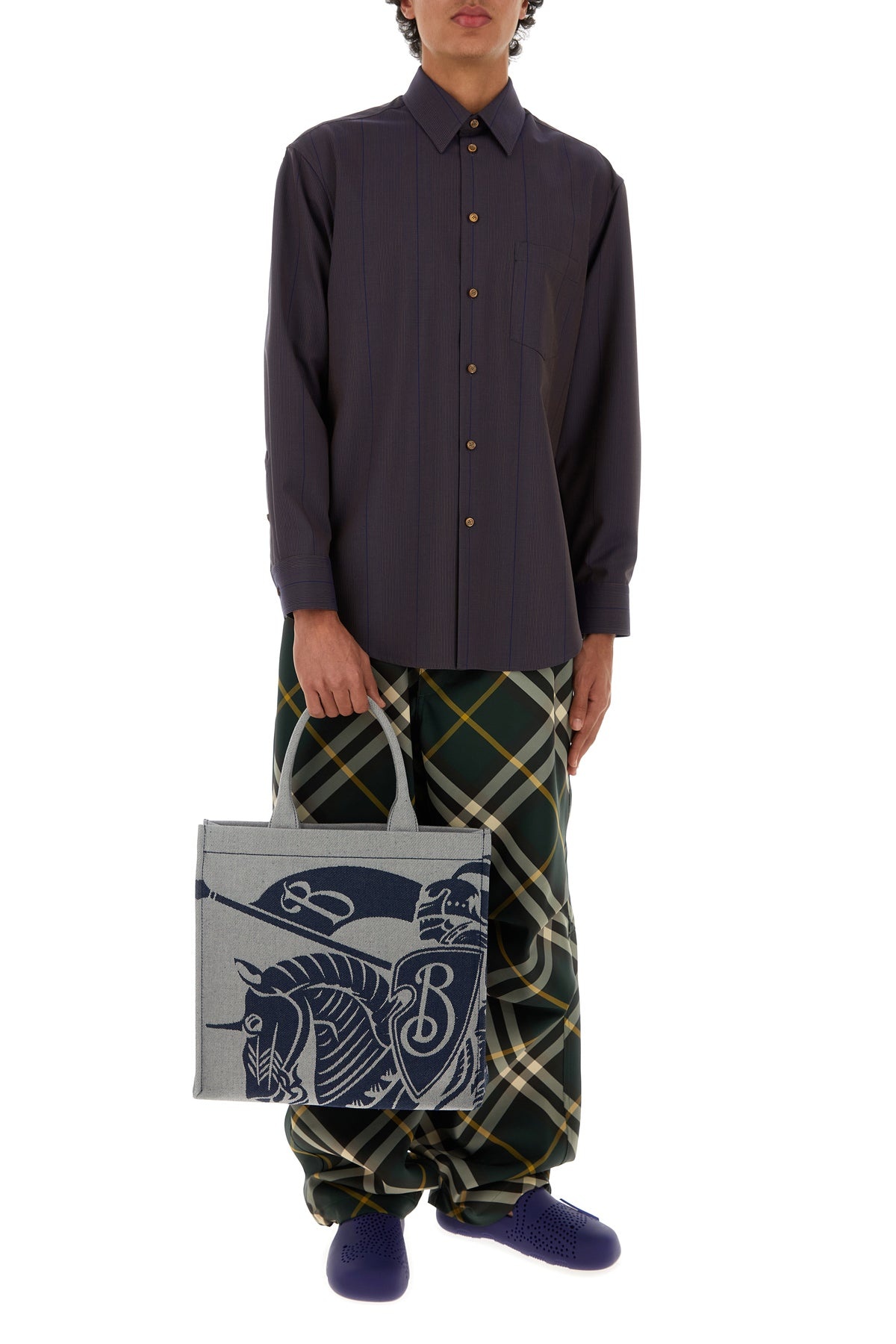 Embroidered polyester pant - 6