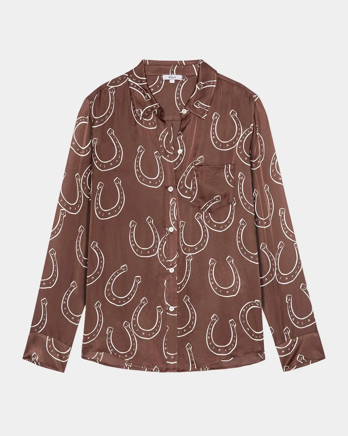 Alyssa Horseshoe-Print Shirt - 1