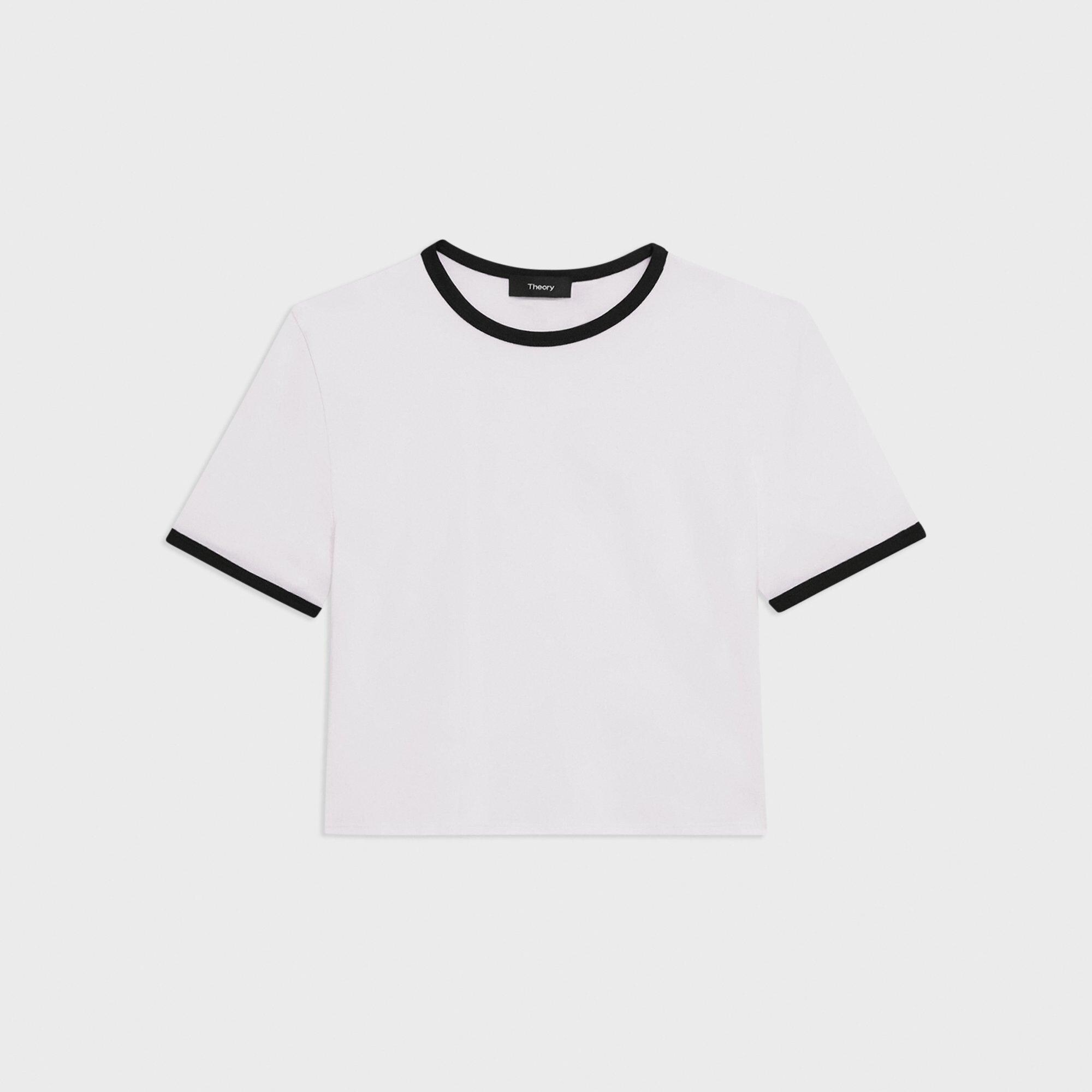 Ringer Tee in Organic Cotton - 1
