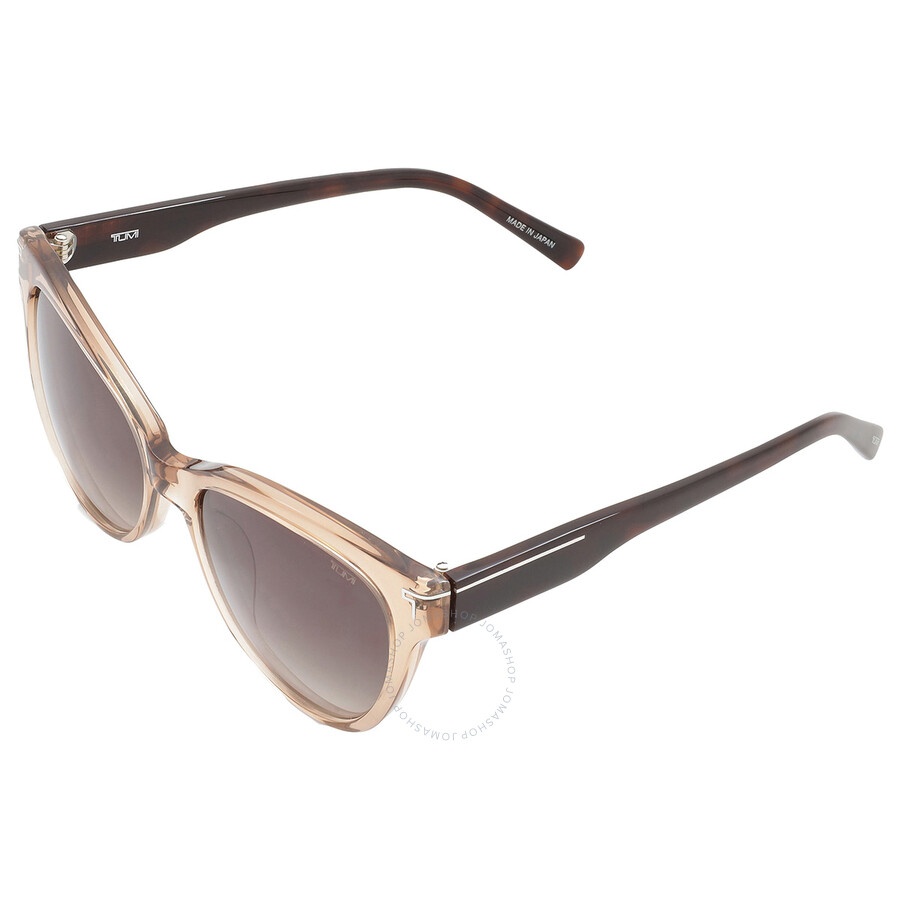 Tumi STU001 072M 54mm Brown Transparent/Brown Gradient Women\'s New Sunglasses. Tumi | Accessories | Tumi Stu0 072m 54mm Brown  main image 4