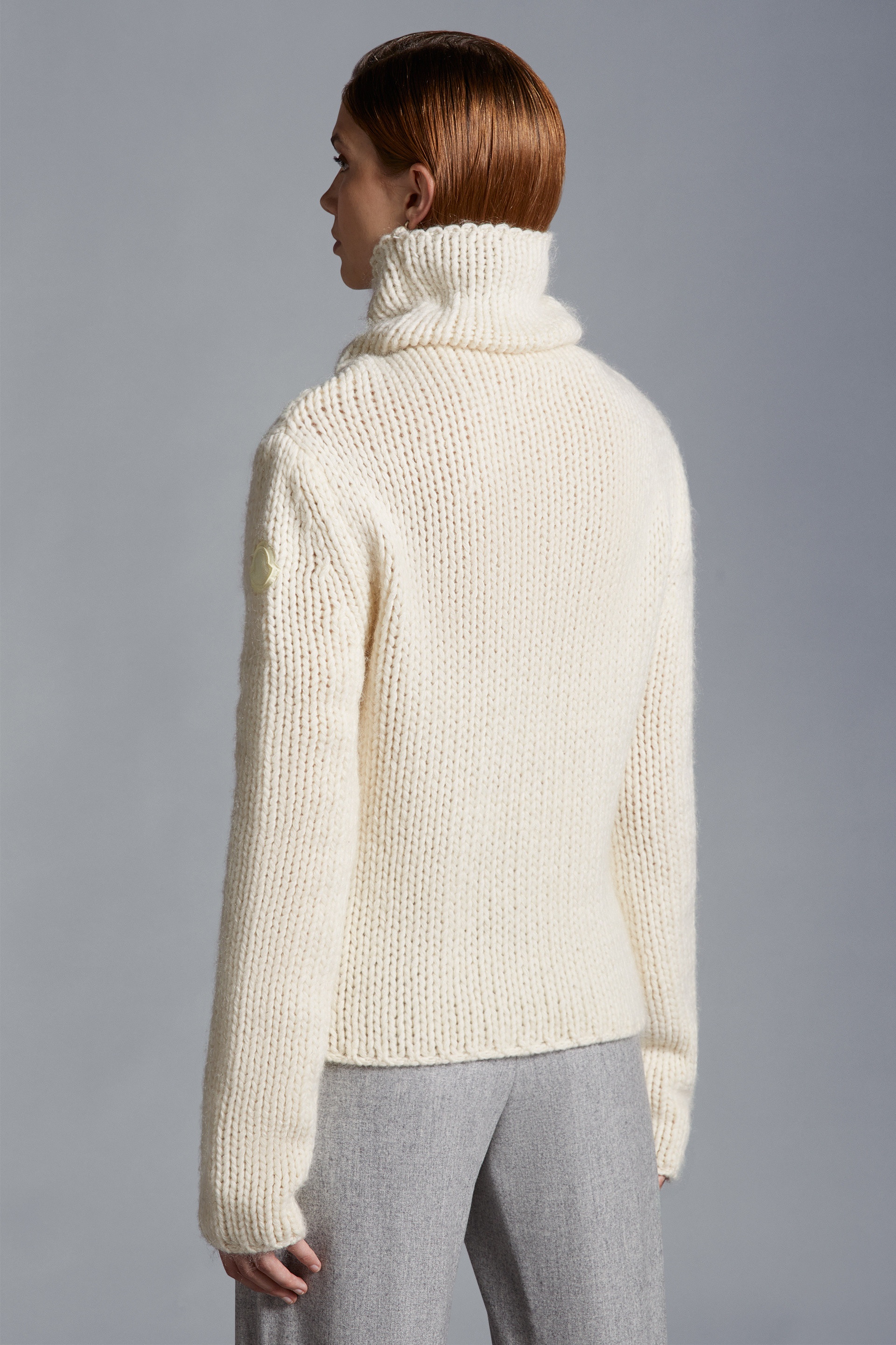 Wool & Mohair Turtleneck Sweater - 5