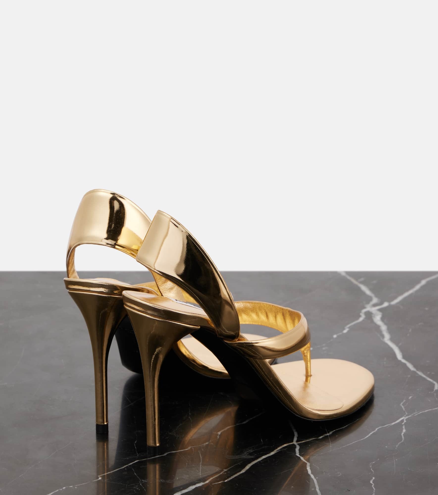 90 leather thong sandals - 2