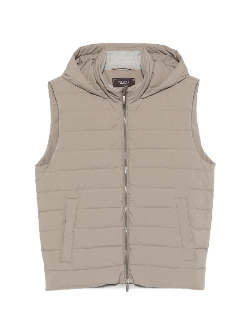 hooded zip gilet 1