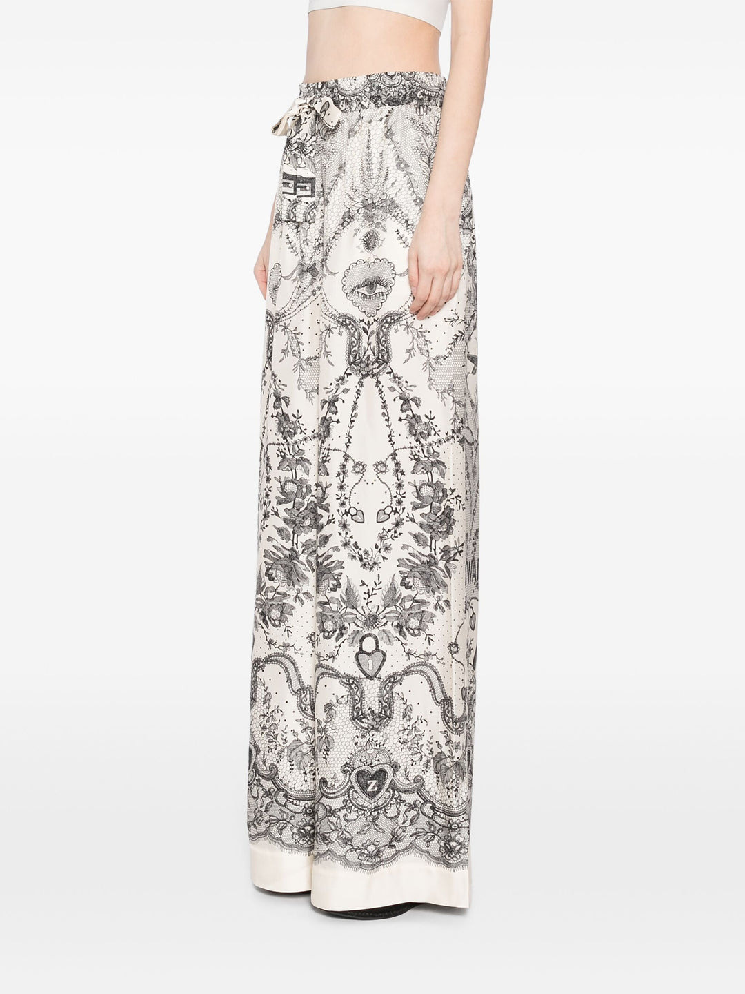 Crush Draw Waist Pants - 3