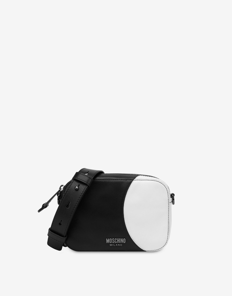 MOSCHINO GRAPHIC CAMERA BAG 1