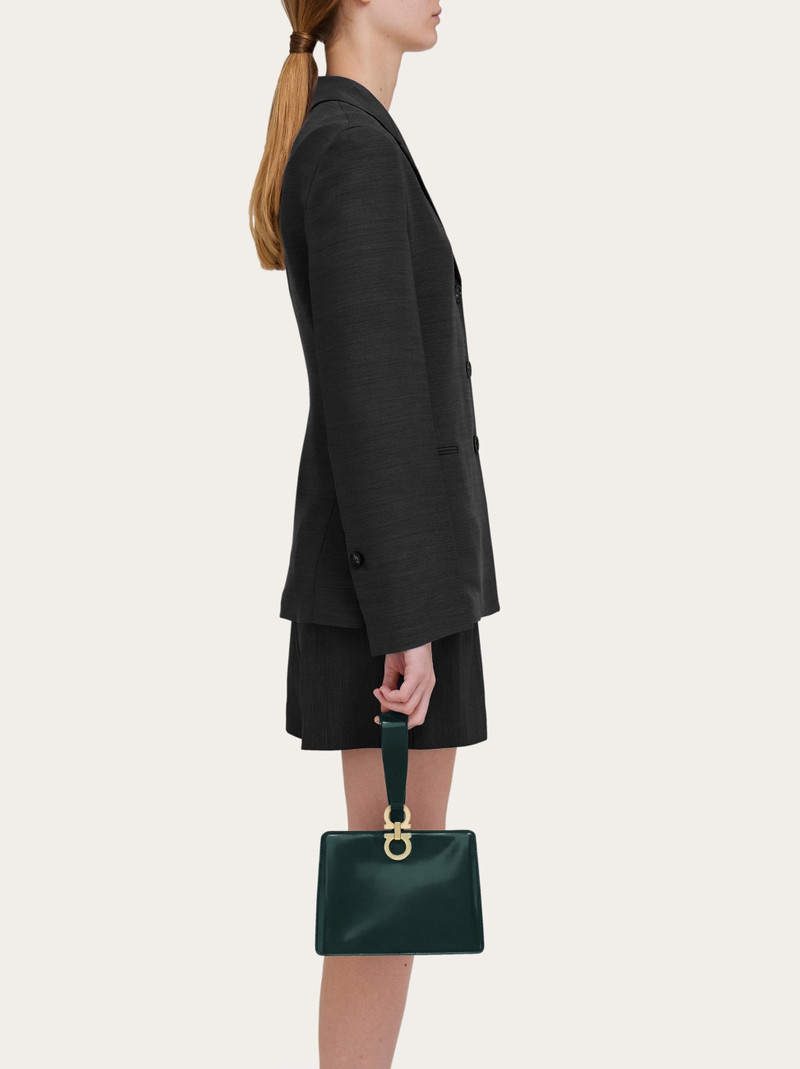 FERRAGAMO Gancini mini clutch outlook