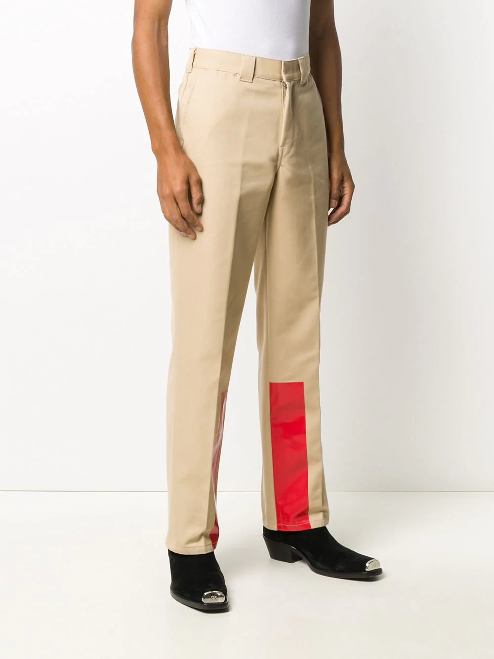 high rise straight leg trousers - 3