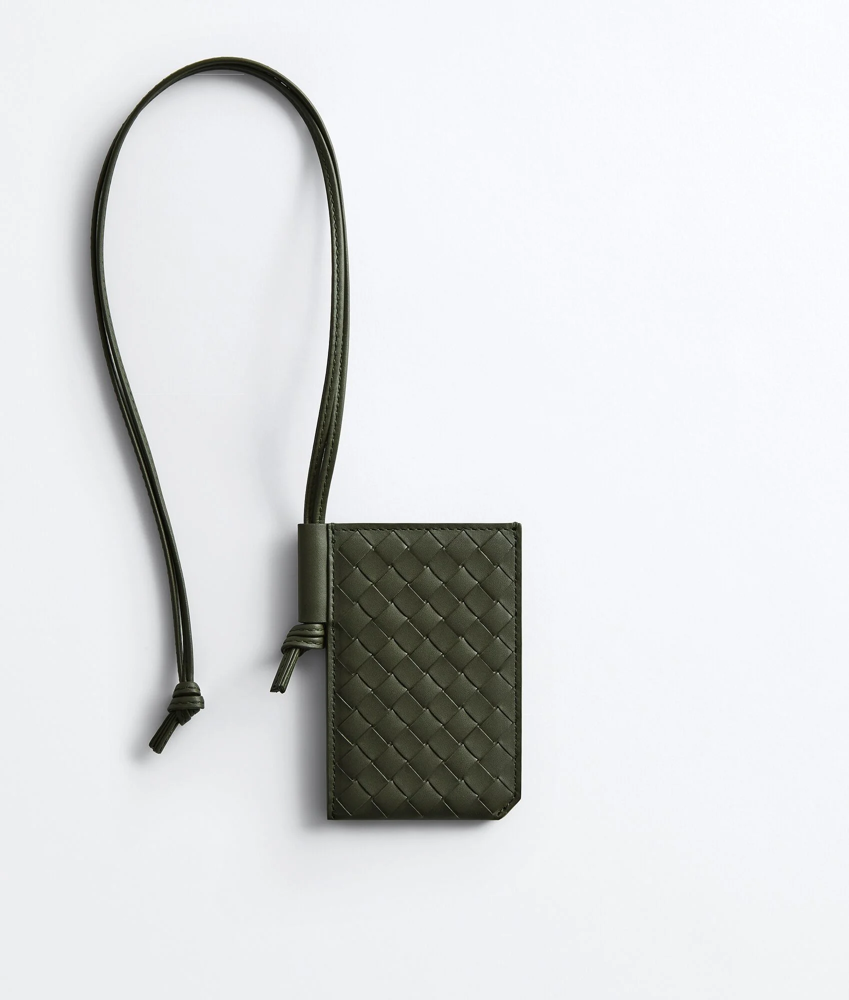 Intrecciato Piccolo Badge Holder - 1