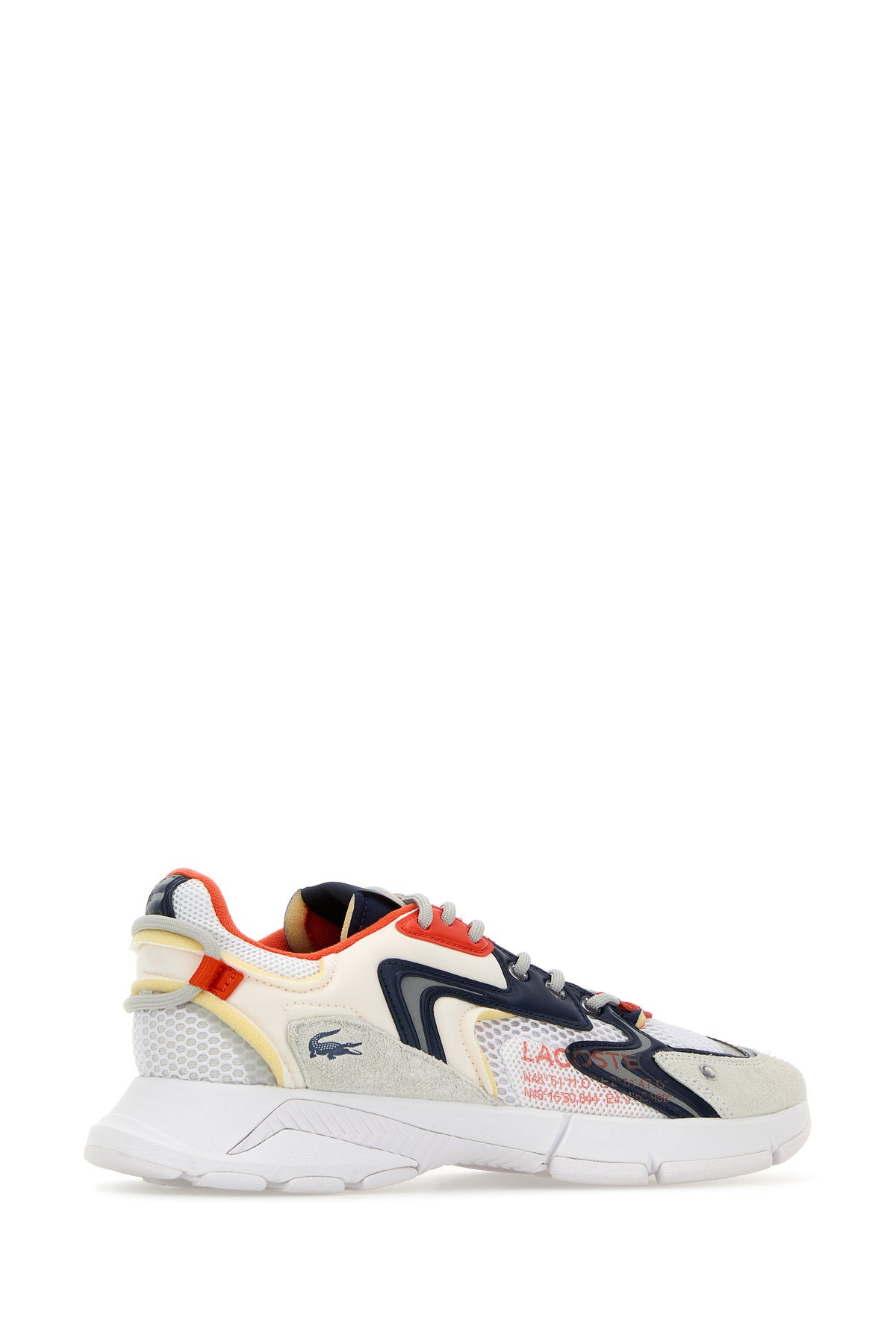 Multicolor leather and mesh L003 Neo sneakers - 3