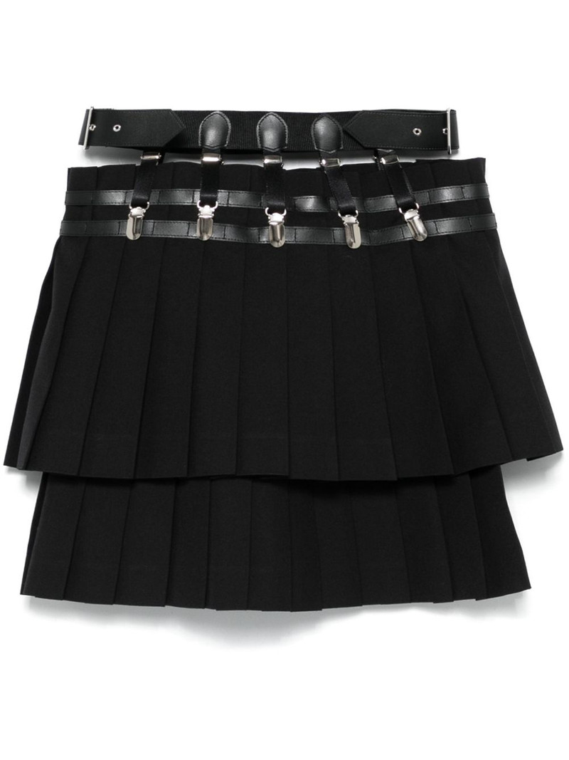 x Comme Des Garcons pleated mini skirt 1